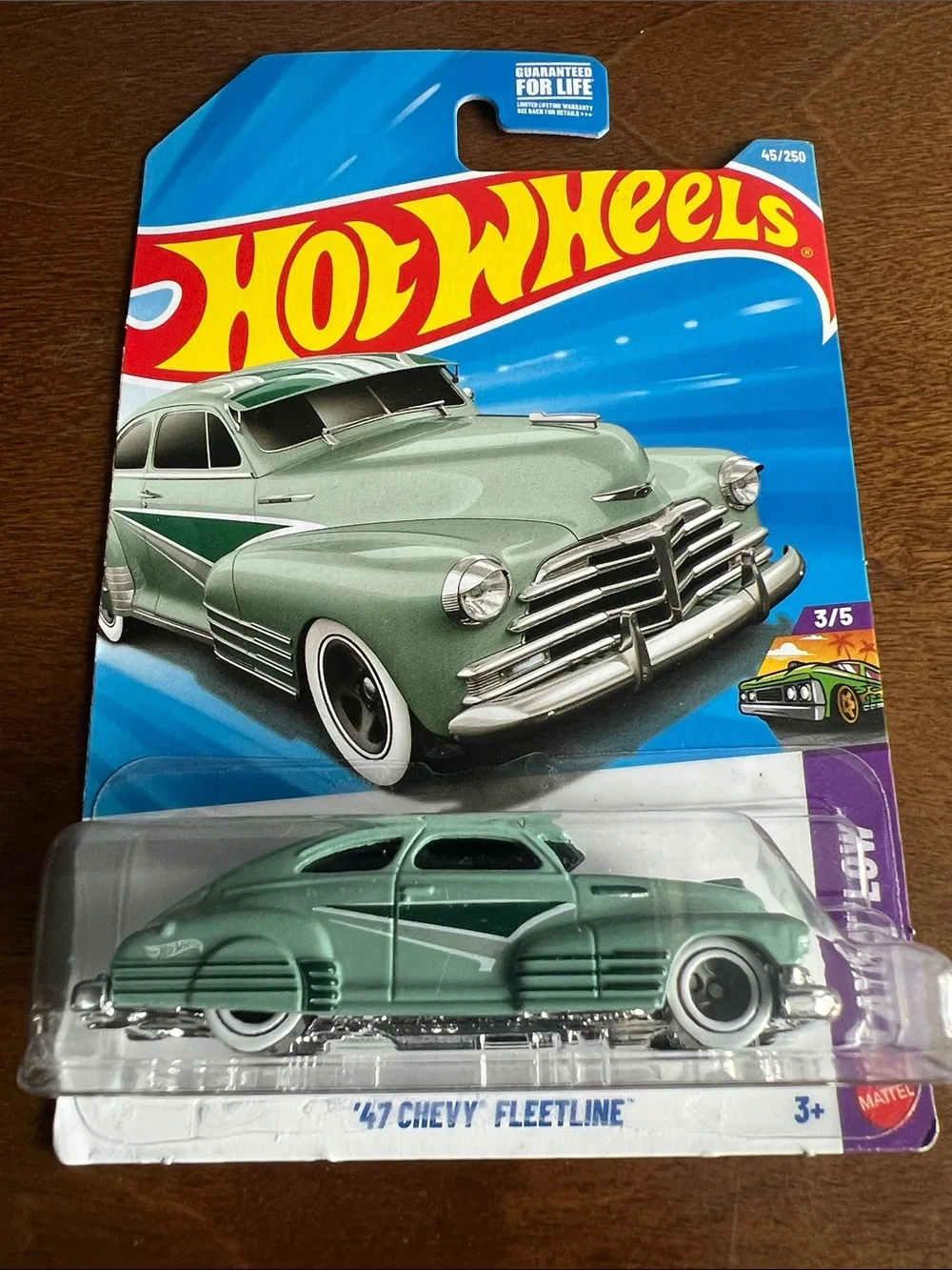 '47 Chevy Fleetline – Green Die-Cast Hot Wheels
